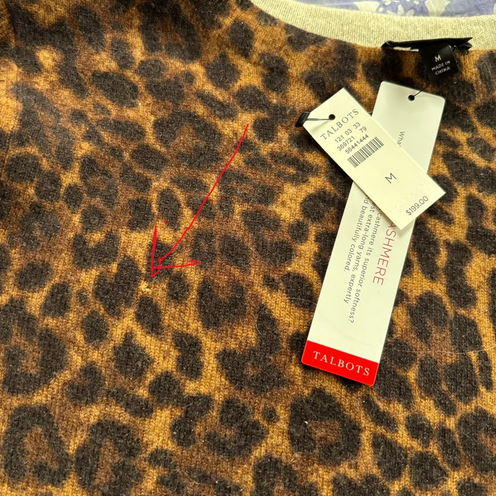 Talbots Audrey Sweater in Medium NWT - Picture 6 of 6
